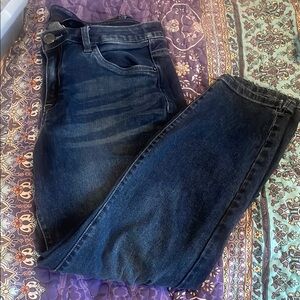 Dark Blue Denim Jeans